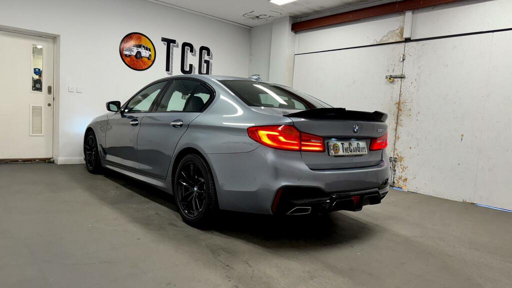 BMW 5 Series M Sport Blue #3
