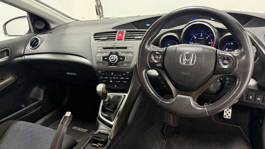 Honda Civic Hatchback 1.4 I-vtec Se Euro 5 Ss 201262 Red #11