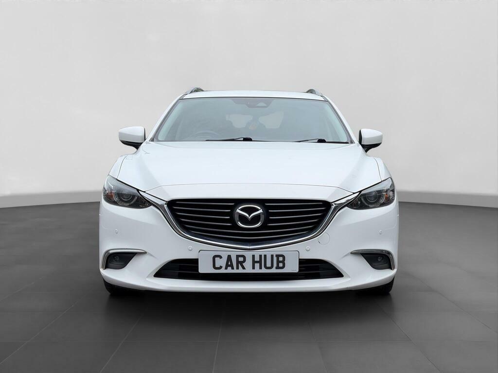 Mazda 6 2.2 Skyactiv-d Sport Nav Tourer Euro 6 S S White #2