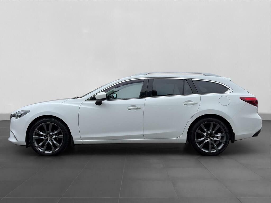 Mazda 6 2.2 Skyactiv-d Sport Nav Tourer Euro 6 S S White #4