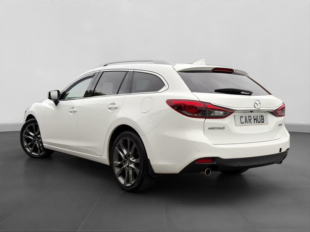 Mazda 6 2.2 Skyactiv-d Sport Nav Tourer Euro 6 S S White #6