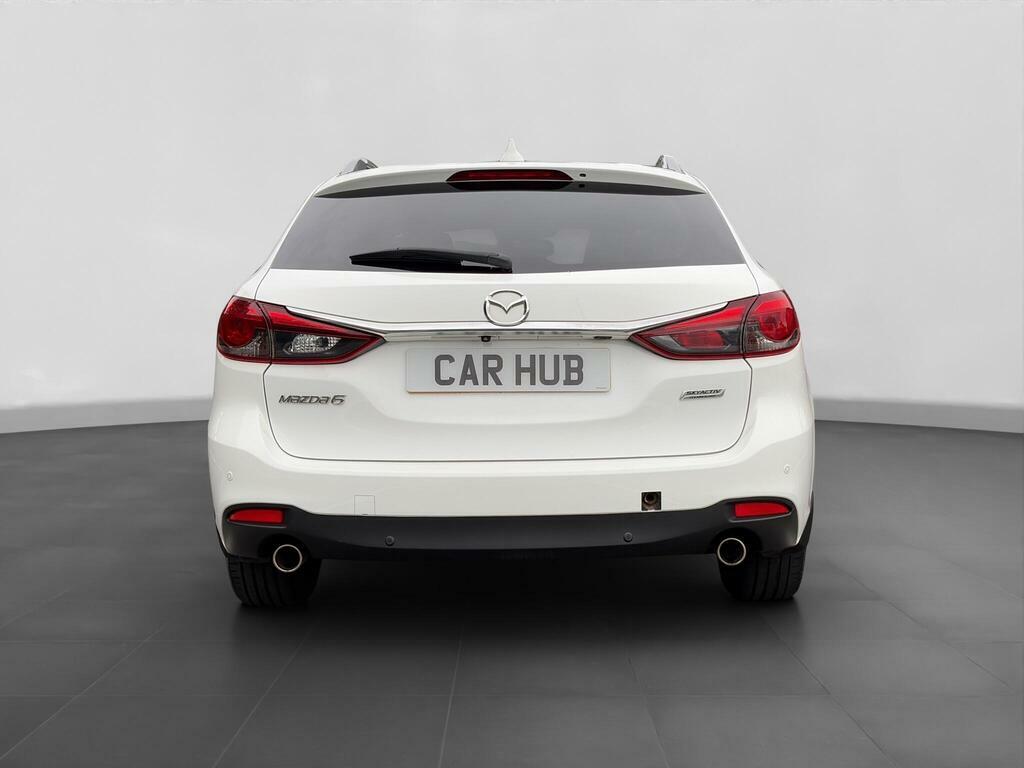 Mazda 6 2.2 Skyactiv-d Sport Nav Tourer Euro 6 S S White #3