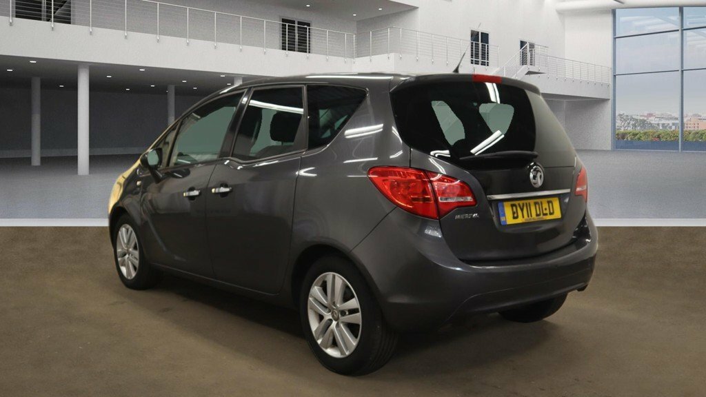 Vauxhall Meriva Mpv 1.4 16V Se 2011 DY11DLD Grey #3