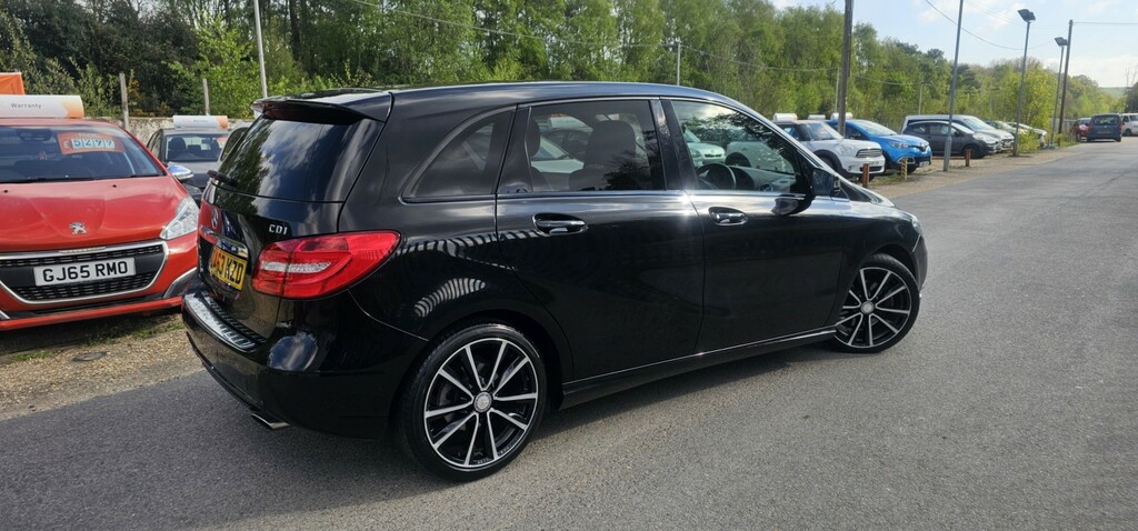 Mercedes-Benz B Class Mpv 1.8 B180 Cdi Blueefficiency Sport 2013 Black #3