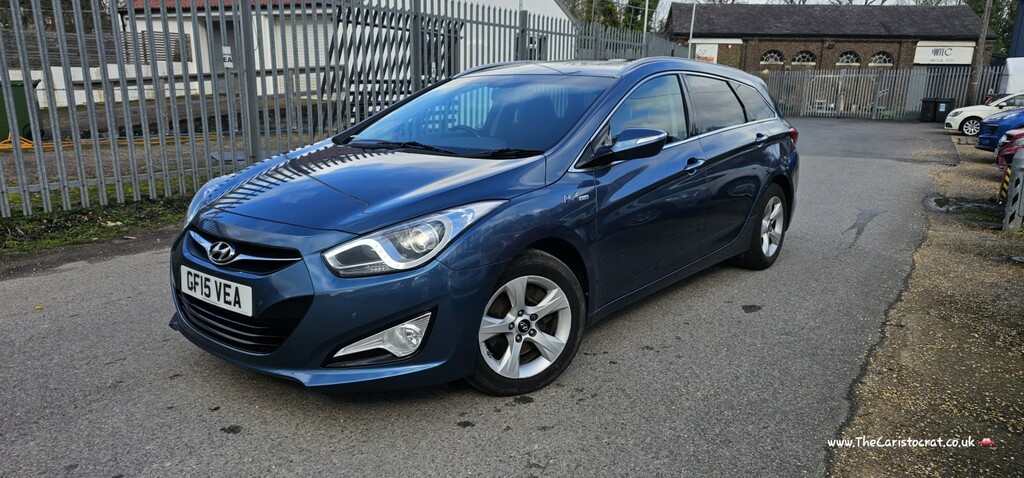 Hyundai I40 Estate 1.7 Crdi Blue Drive Style 2015 Blue #6