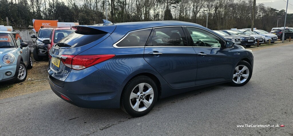 Hyundai I40 Estate 1.7 Crdi Blue Drive Style 2015 Blue #3