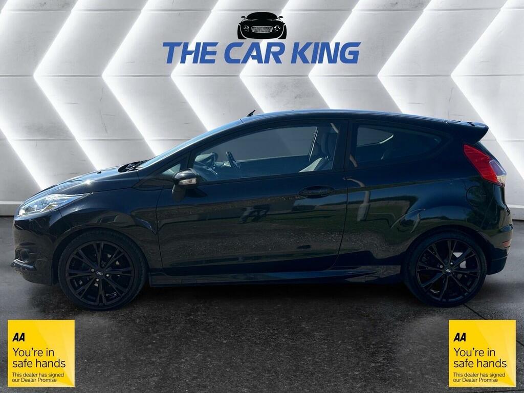 Ford Fiesta Hatchback 1.0T Ecoboost Zetec S Euro 6 Ss EX65HNU Black #5