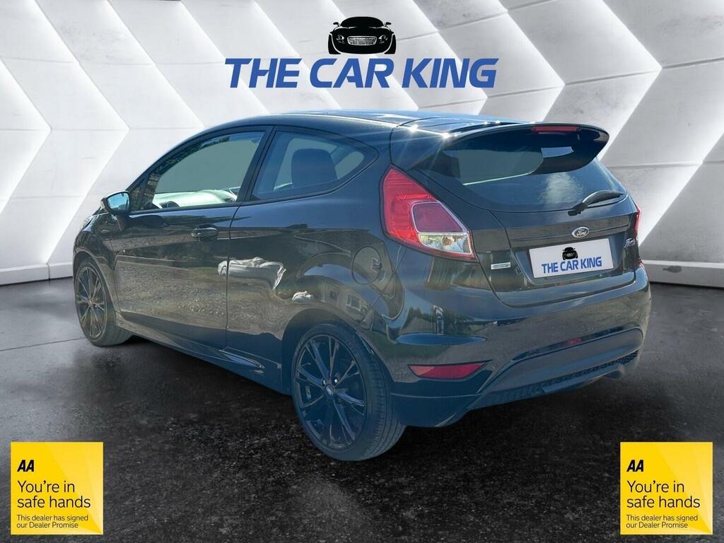 Ford Fiesta Hatchback 1.0T Ecoboost Zetec S Euro 6 Ss EX65HNU Black #4