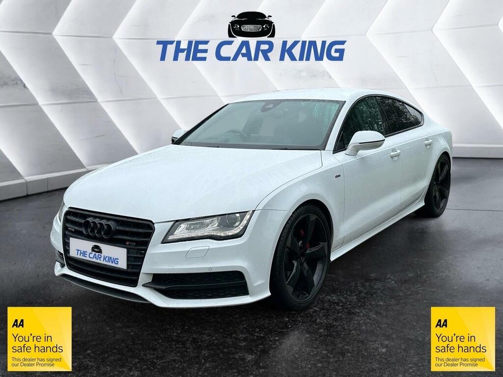 Audi A7 Hatchback 3.0 Tdi V6 Black Edition Sportback S Tro L222AVY White #3