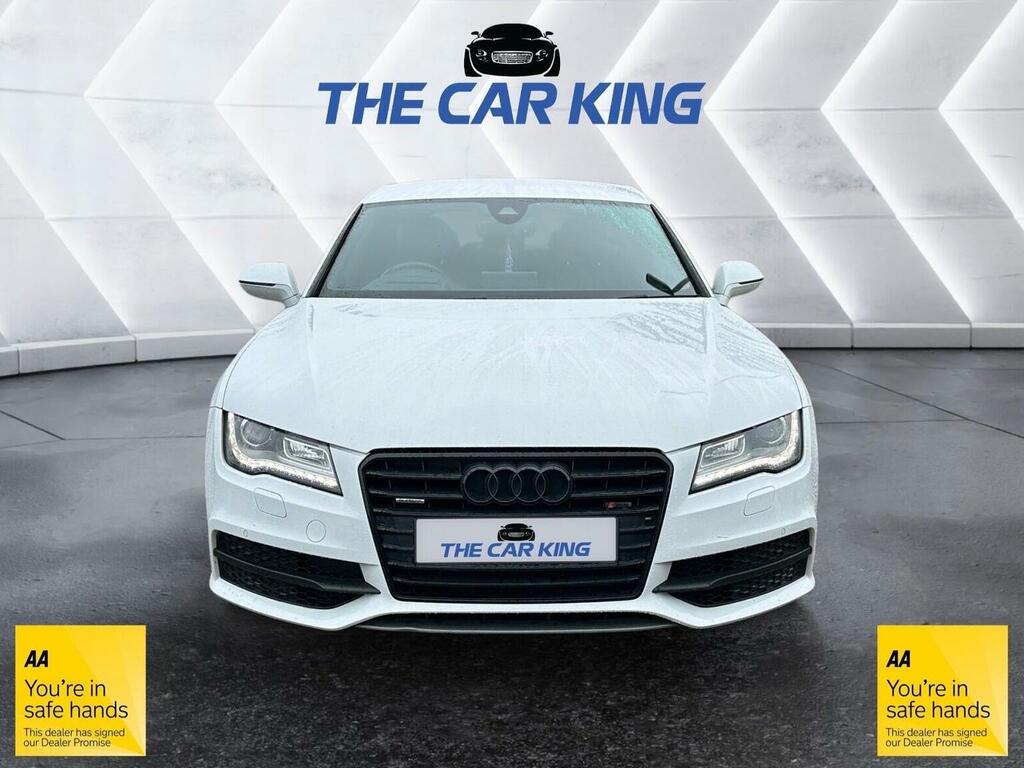 Audi A7 Hatchback 3.0 Tdi V6 Black Edition Sportback S Tro L222AVY White #2