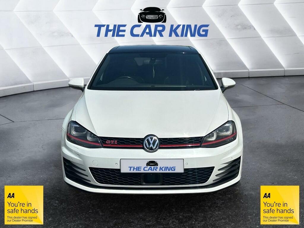 Volkswagen Golf Hatchback 2.0 Tsi Bluemotion Tech Gti Performance DF63EHG White #2