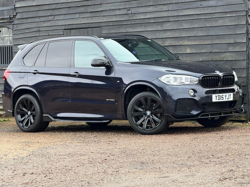 BMW X5 Xdrive 40D M Sport Black