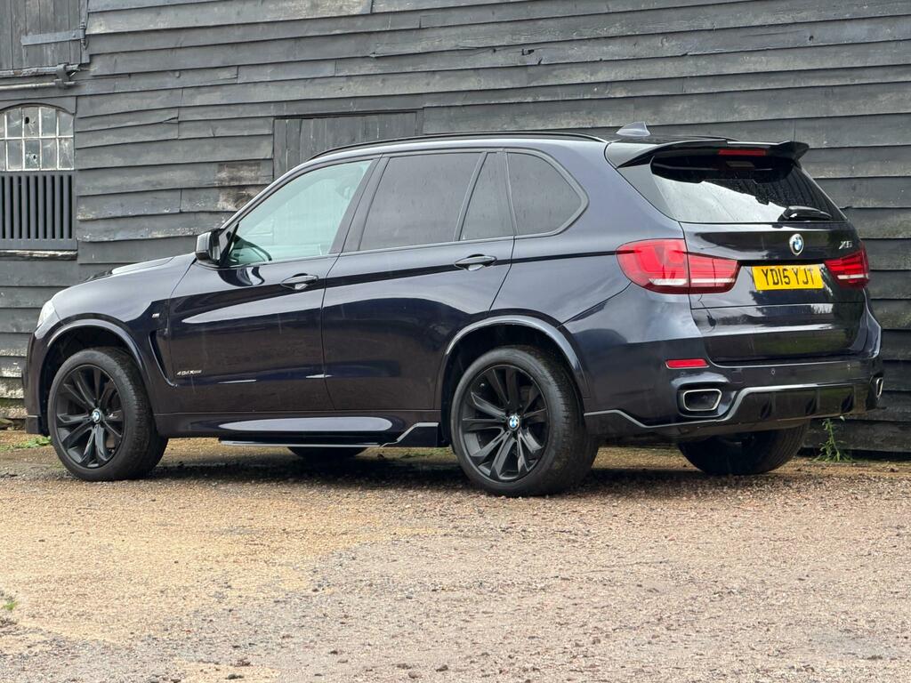 BMW X5 Xdrive 40D M Sport YD15YJT Black #4
