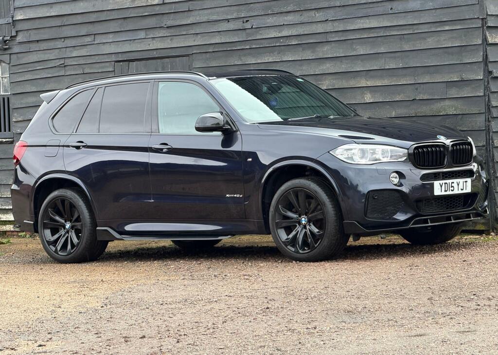 BMW X5 Xdrive 40D M Sport YD15YJT Black #2