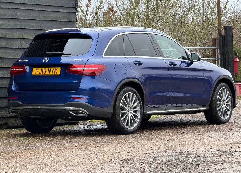 Mercedes-Benz GLC Class 250 D 4Matic Amg Line FJ19NYK Blue #4