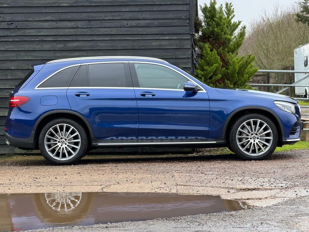 Mercedes-Benz GLC Class 250 D 4Matic Amg Line FJ19NYK Blue #3