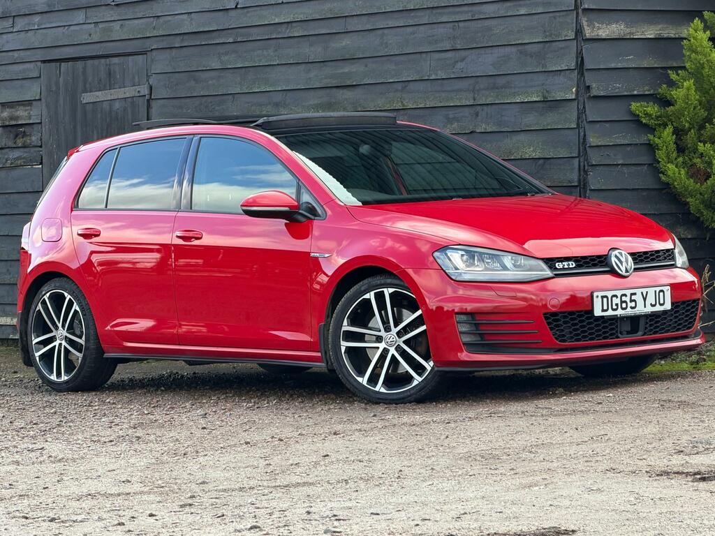 Volkswagen Golf Gtd Red
