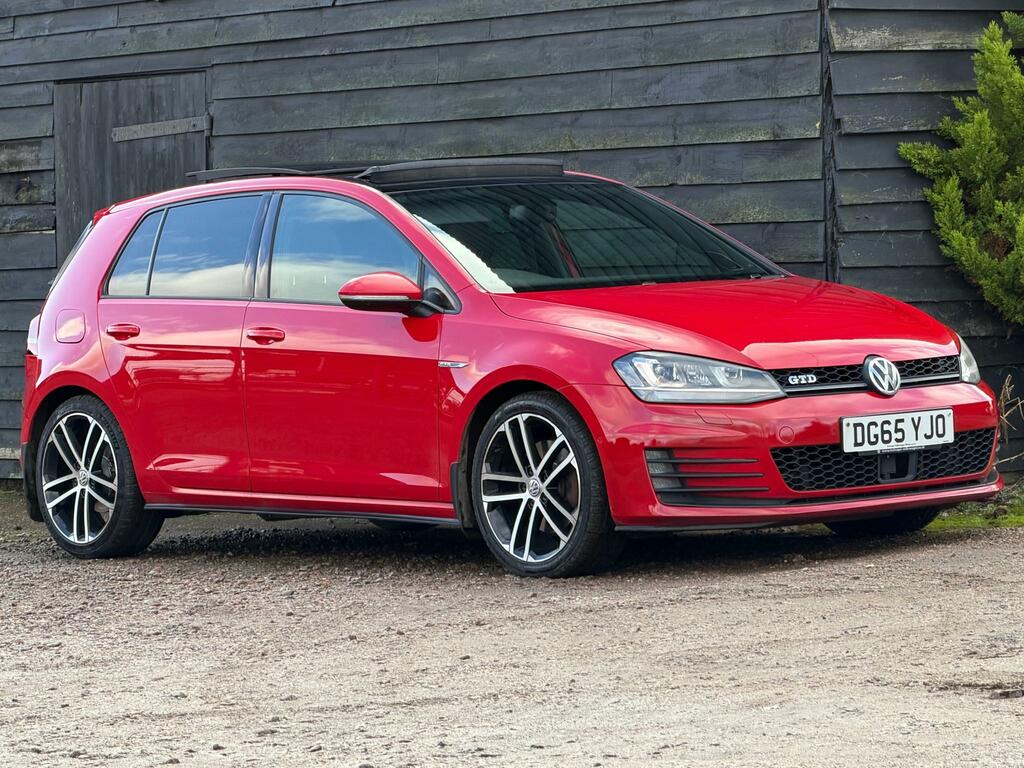 Volkswagen Golf Gtd Red #2