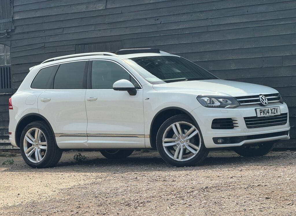 Volkswagen Touareg V6 R-line Tdi Bluemotion Technology White