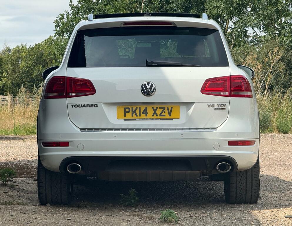 Volkswagen Touareg V6 R-line Tdi Bluemotion Technology White #5