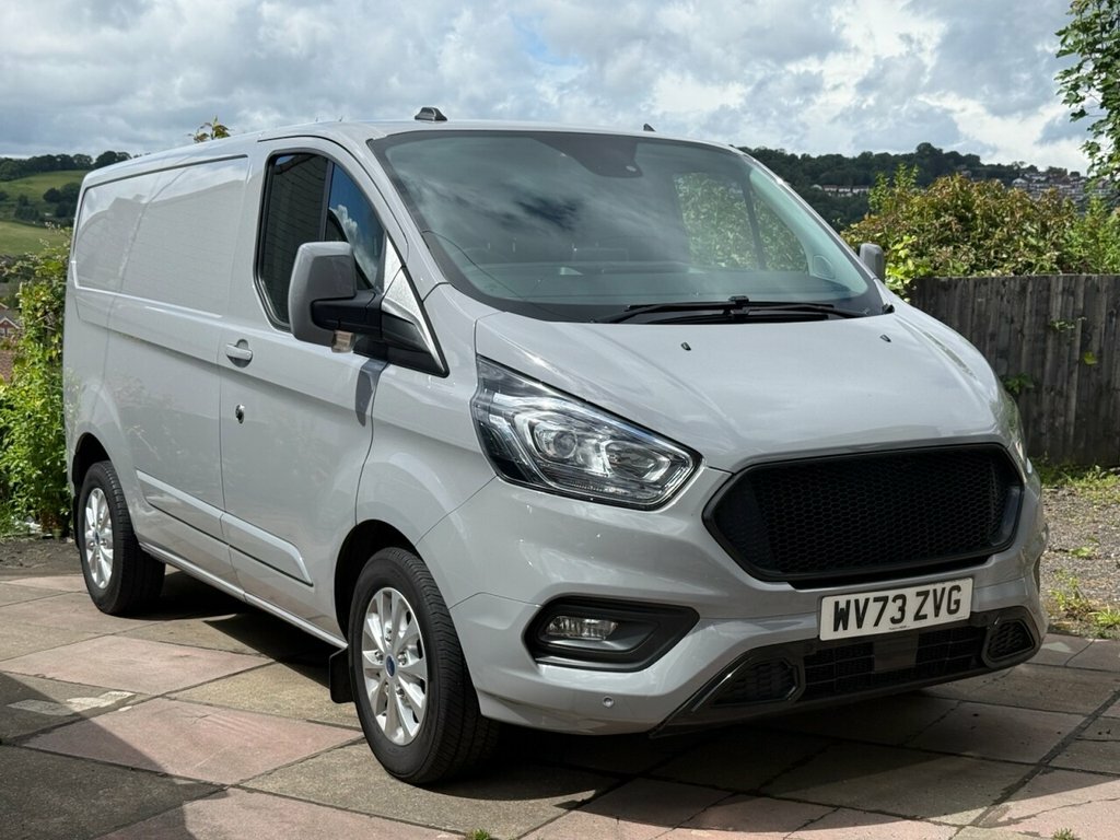 Ford Transit Custom 320 Ecoblue Limited Crew Silver #1