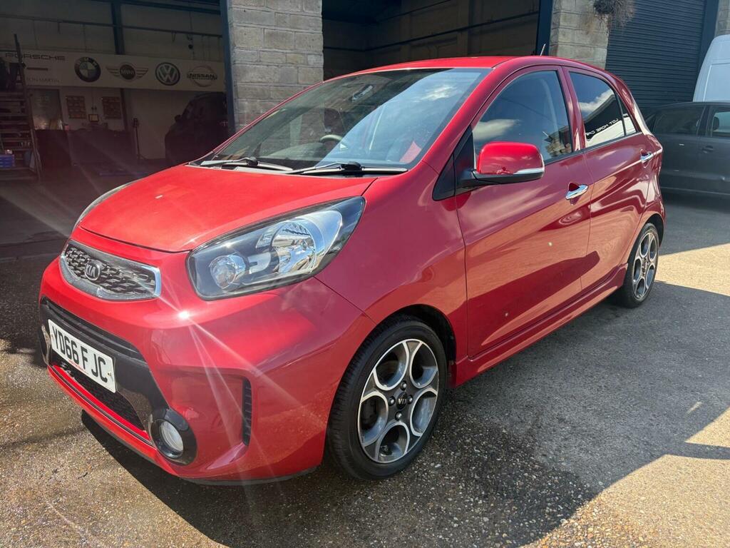 Kia Picanto 1.25 Ecodynamics Sport Euro 6 Ss Red #4