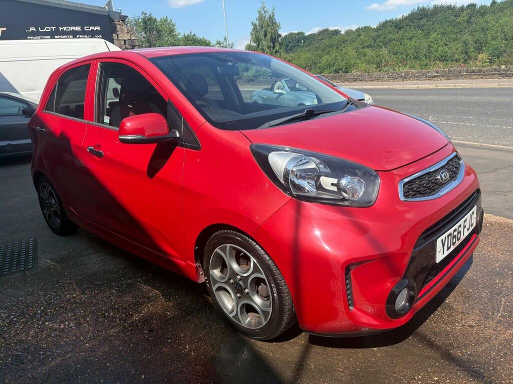 Kia Picanto 1.25 Ecodynamics Sport Euro 6 Ss Red #3