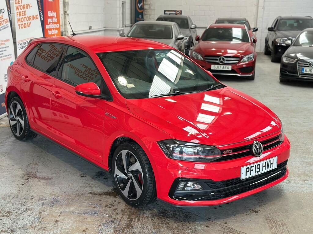Volkswagen Polo Hatchback 2.0 Tsi Gti Dsg Euro 6 Ss 2019 Red