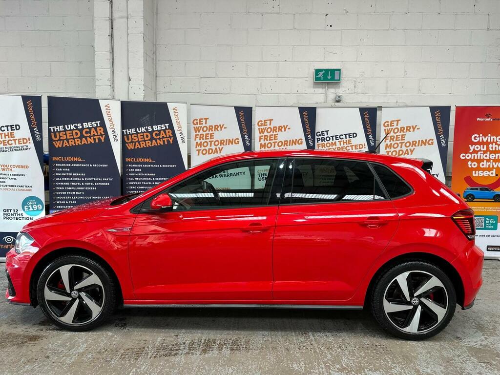 Volkswagen Polo Hatchback 2.0 Tsi Gti Dsg Euro 6 Ss 2019 PF19HVH Red #4