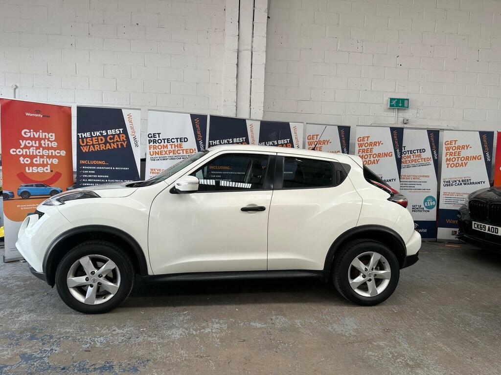 Nissan Juke 1.6 Visia Euro 6 White #3
