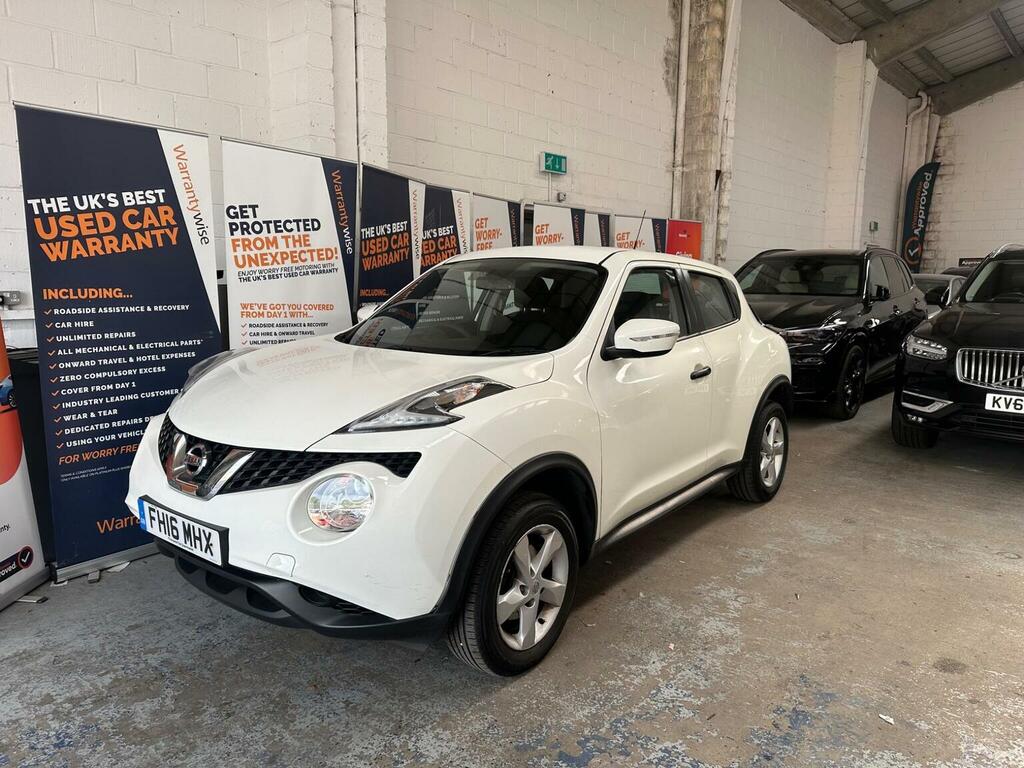 Nissan Juke 1.6 Visia Euro 6 White