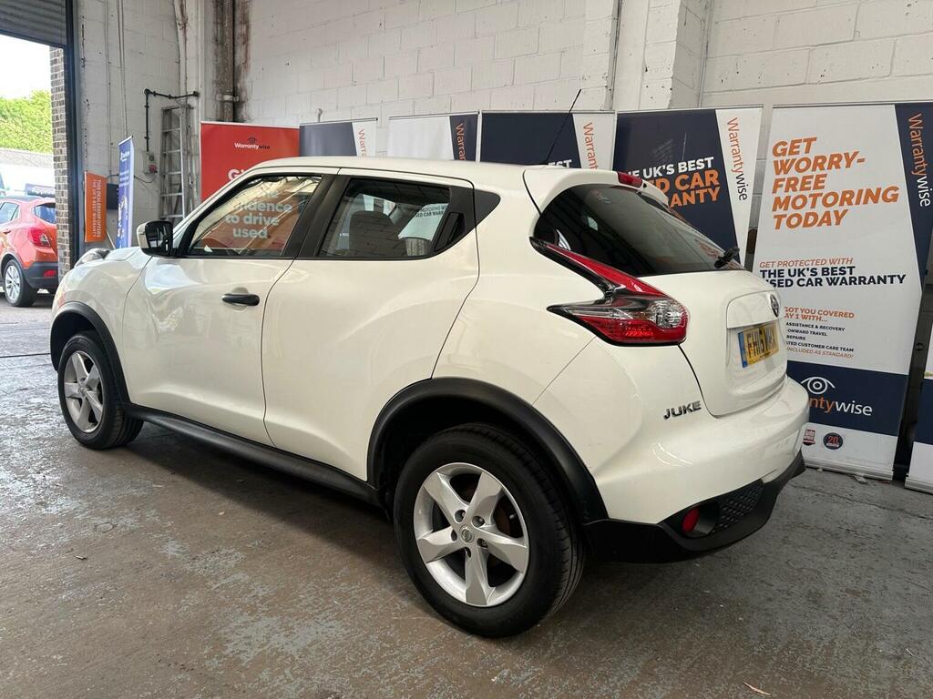 Nissan Juke 1.6 Visia Euro 6 White #2