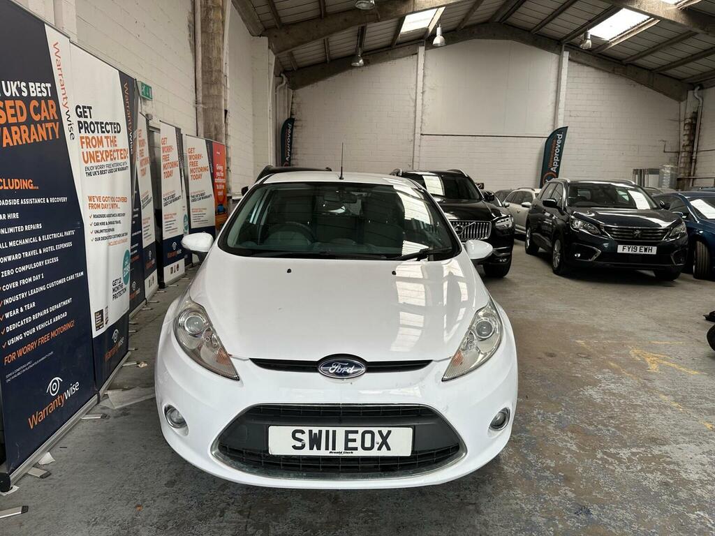 Ford Fiesta Hatchback 1.25 Zetec 201111 White #2
