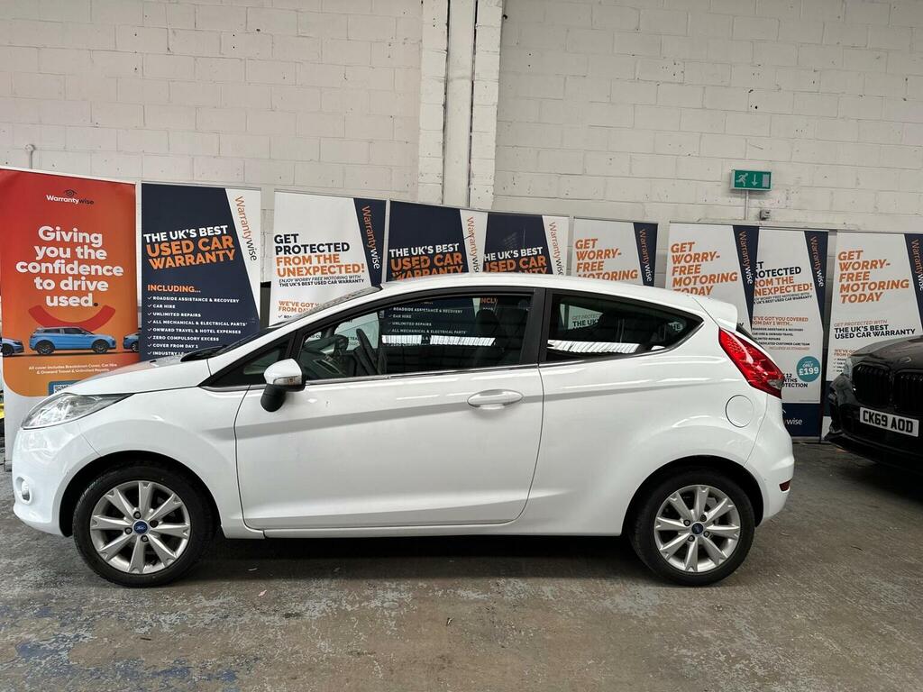 Ford Fiesta Hatchback 1.25 Zetec 201111 White #6