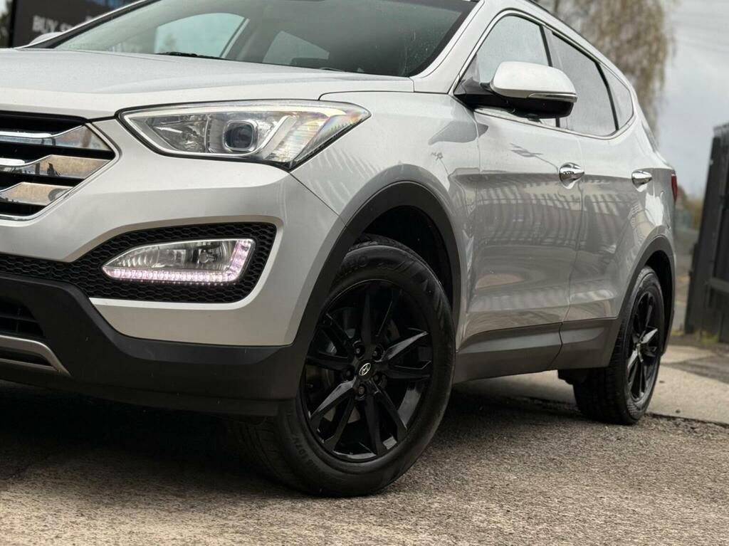 Hyundai Santa Fe 2.2 Crdi Premium 4Wd Euro 5 7 Seat AJ14BVA Silver #6