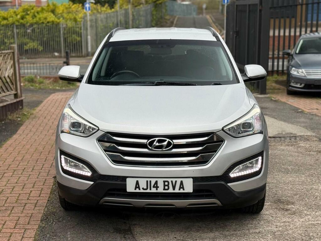 Hyundai Santa Fe 2.2 Crdi Premium 4Wd Euro 5 7 Seat AJ14BVA Silver #3