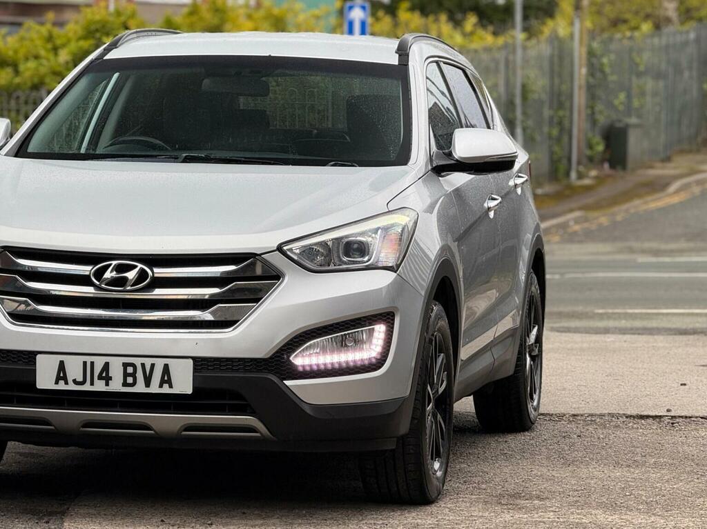 Hyundai Santa Fe 2.2 Crdi Premium 4Wd Euro 5 7 Seat AJ14BVA Silver #4