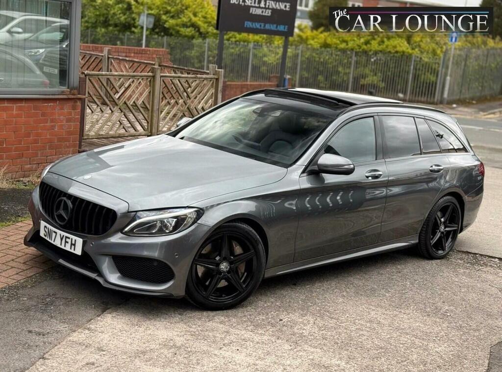 Mercedes-Benz C Class 2.1 C300dh Amg Line Premium G-tronic Euro 6 S Grey
