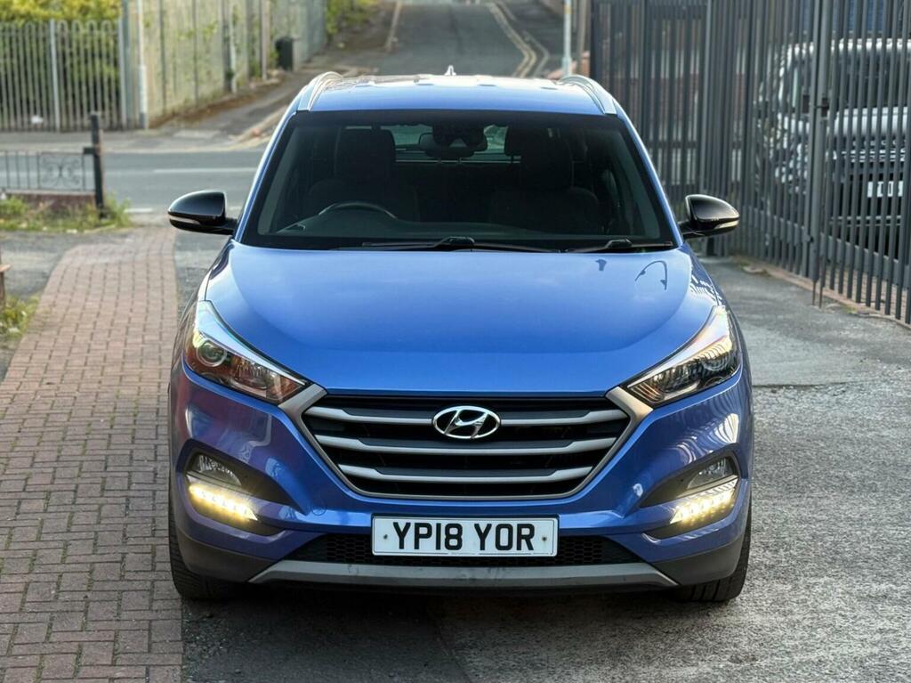 Hyundai Tucson 1.7 Crdi Blue Drive Go Se Euro 6 Ss YP18YOR Blue #3