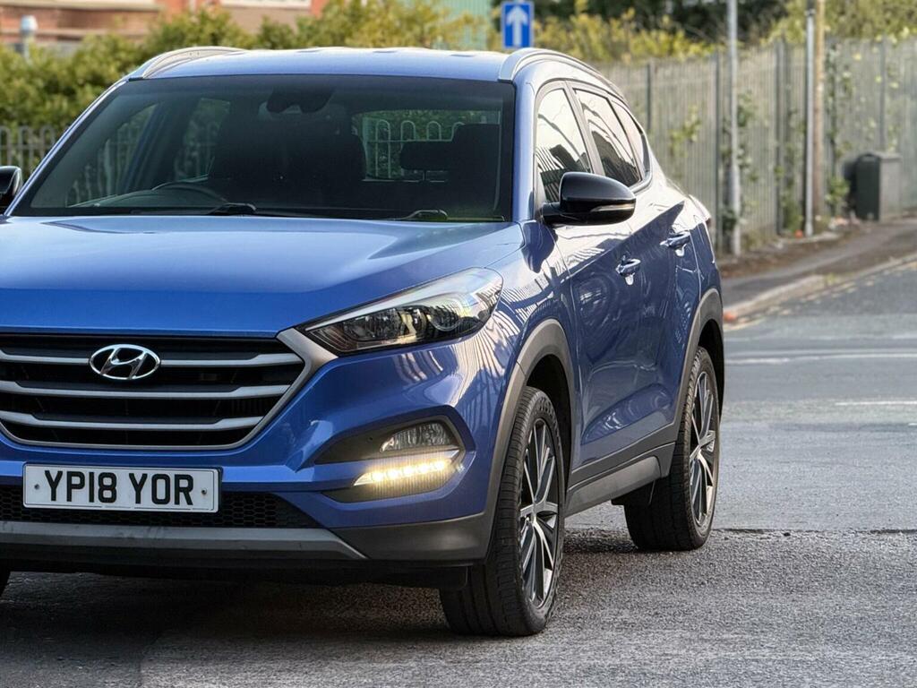 Hyundai Tucson 1.7 Crdi Blue Drive Go Se Euro 6 Ss YP18YOR Blue #4