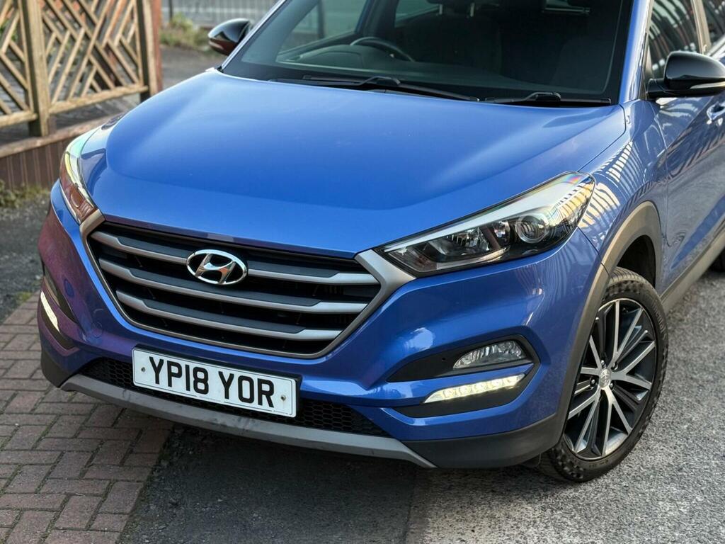 Hyundai Tucson 1.7 Crdi Blue Drive Go Se Euro 6 Ss YP18YOR Blue #5