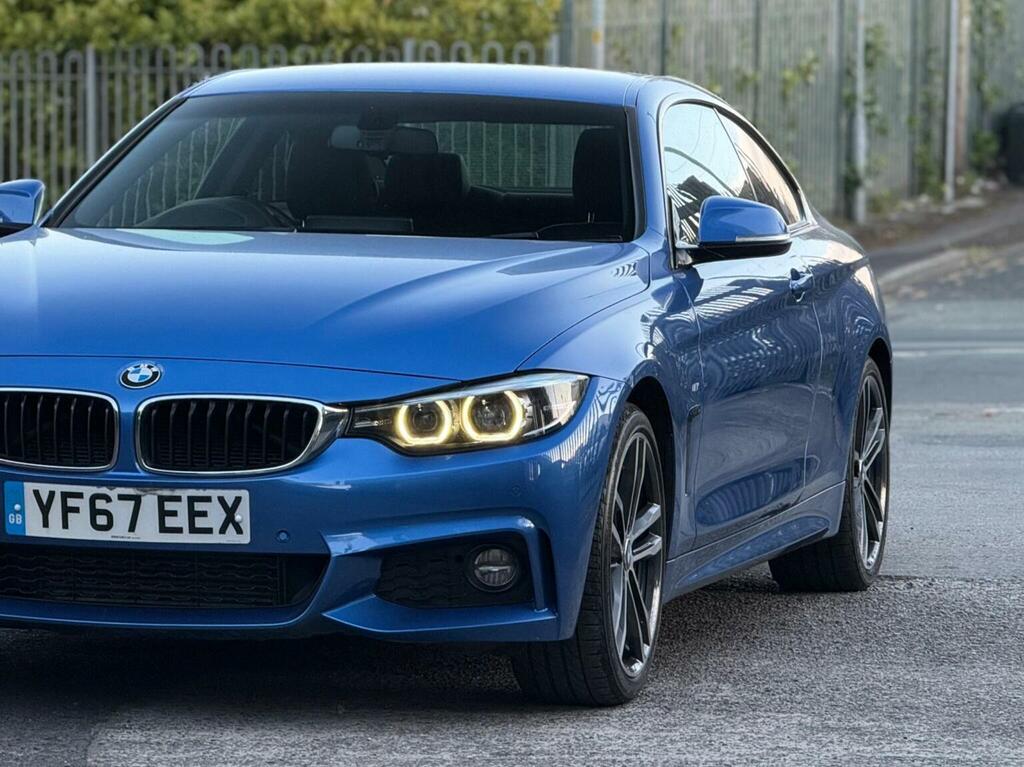 BMW 4 Series Gran Coupe 3.0 430D M Sport Euro 6 Ss YF67EEX Blue #4