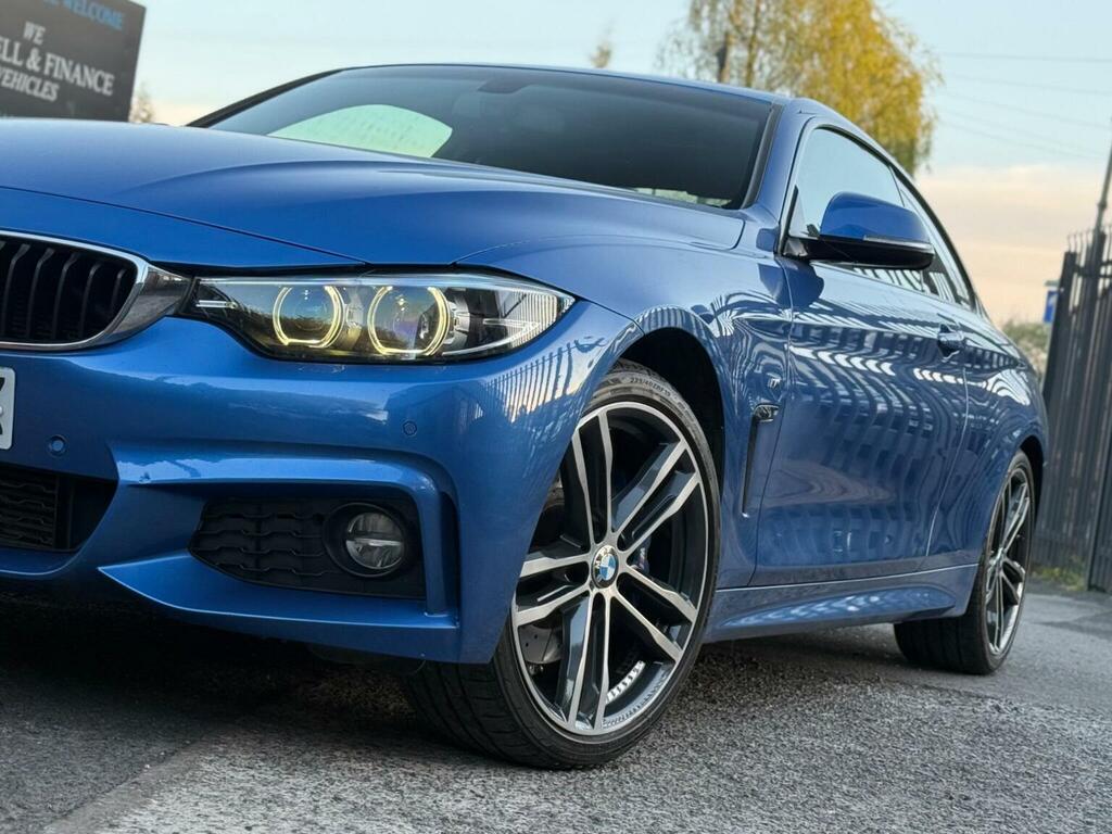 BMW 4 Series Gran Coupe 3.0 430D M Sport Euro 6 Ss YF67EEX Blue #6