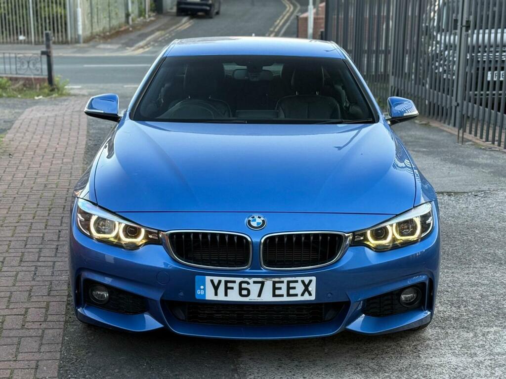 BMW 4 Series Gran Coupe 3.0 430D M Sport Euro 6 Ss YF67EEX Blue #3