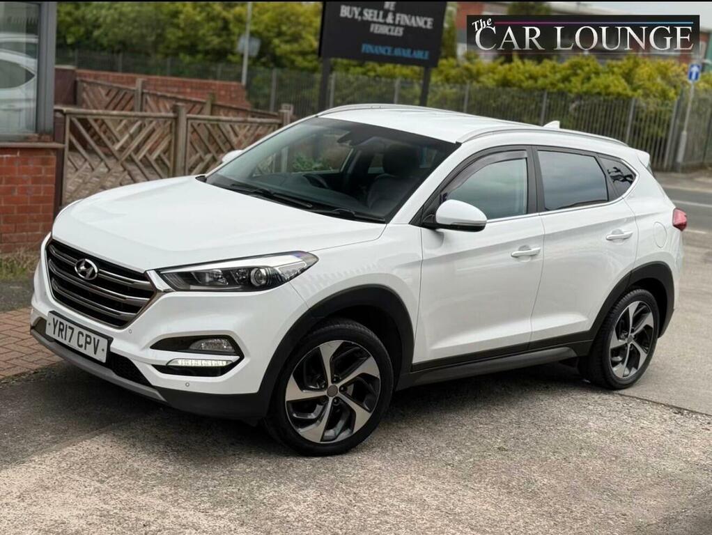 Hyundai Tucson 2.0 Crdi Premium 4Wd Euro 6 White