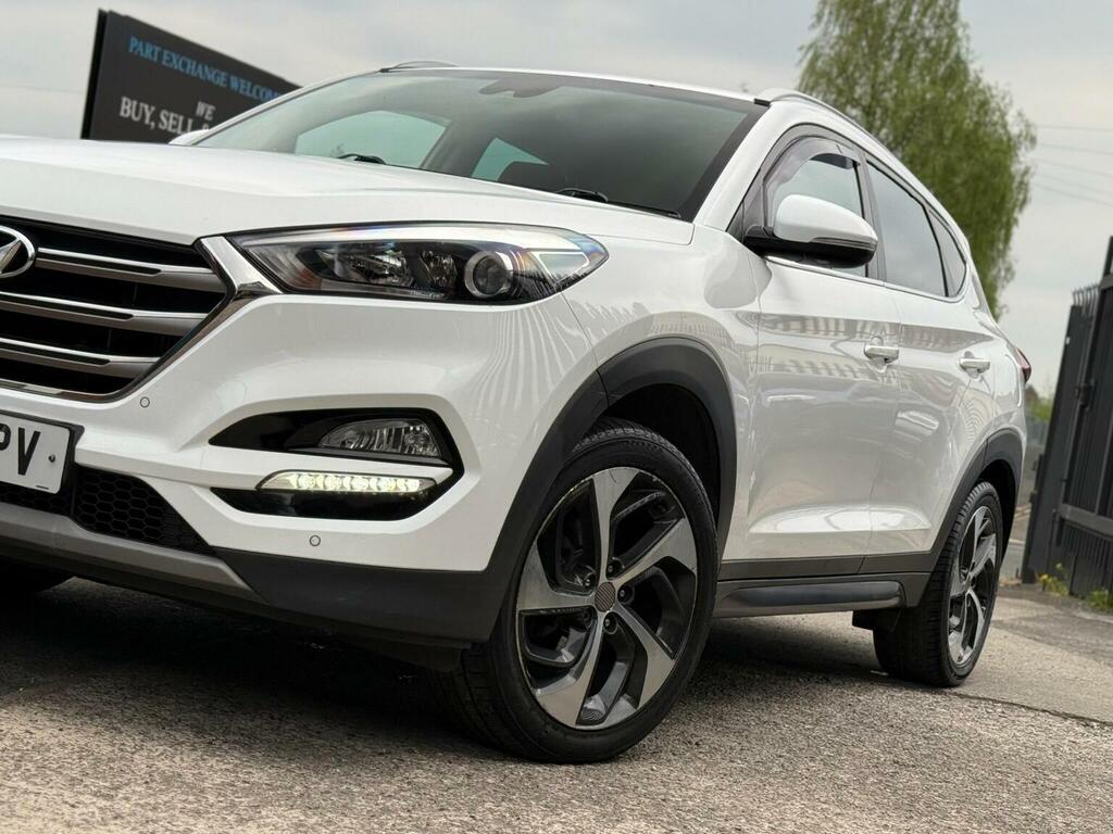 Hyundai Tucson 2.0 Crdi Premium 4Wd Euro 6 YR17CPV White #6