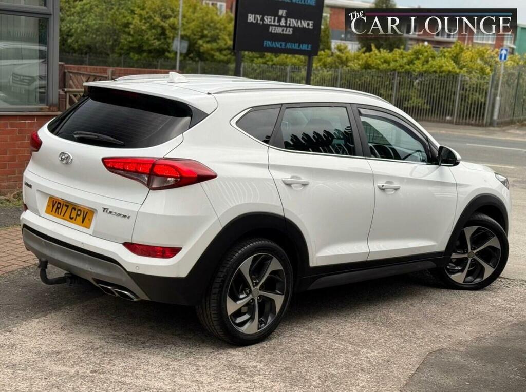 Hyundai Tucson 2.0 Crdi Premium 4Wd Euro 6 YR17CPV White #2