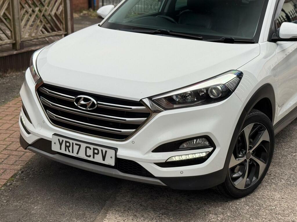 Hyundai Tucson 2.0 Crdi Premium 4Wd Euro 6 YR17CPV White #6