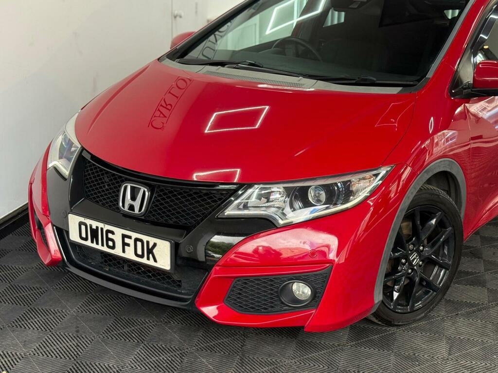 Honda Civic 1.4 I-vtec Sport Euro 6 Ss Red #4