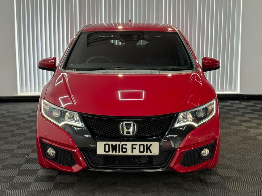 Honda Civic 1.4 I-vtec Sport Euro 6 Ss Red #3